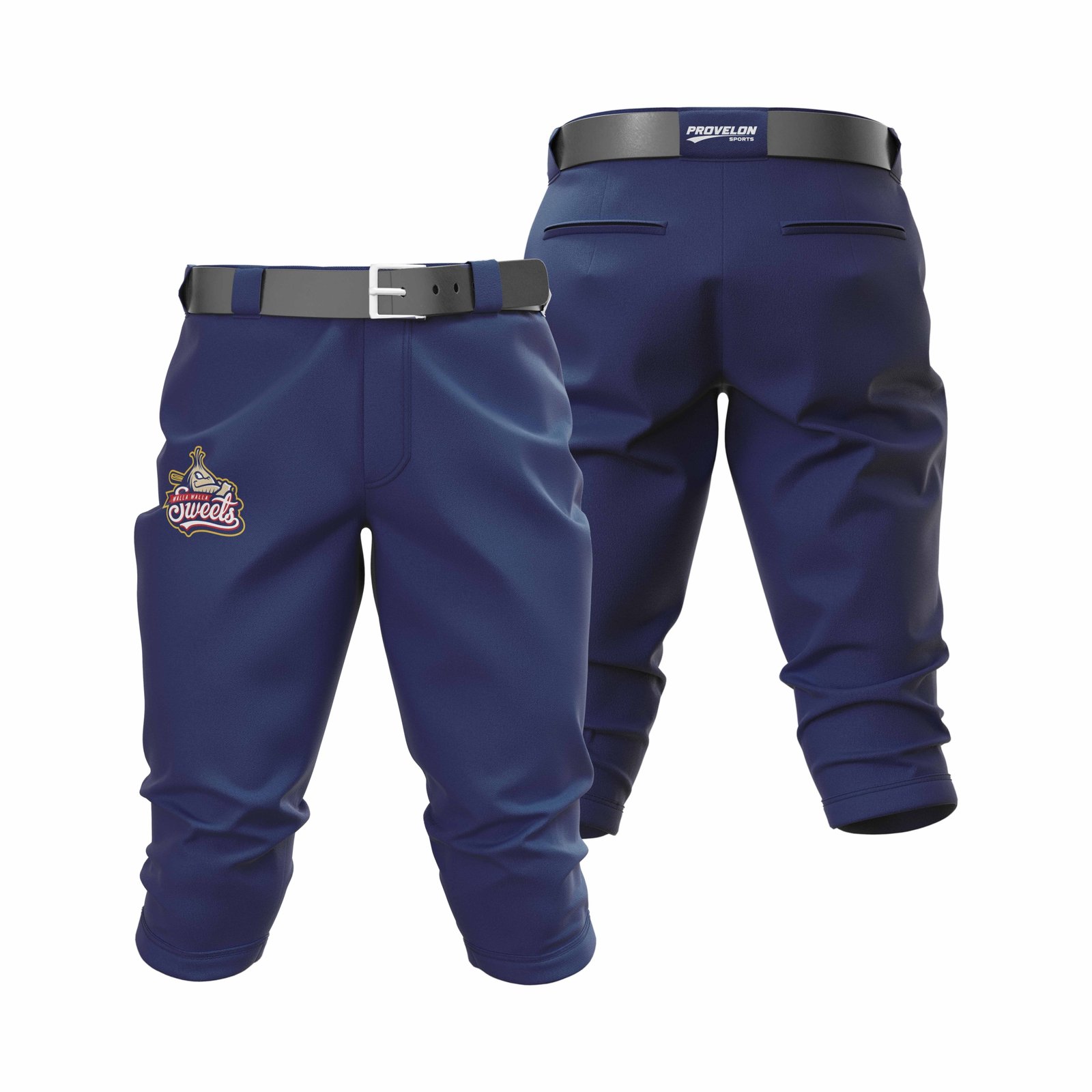 Baseball short T-pant navy blue