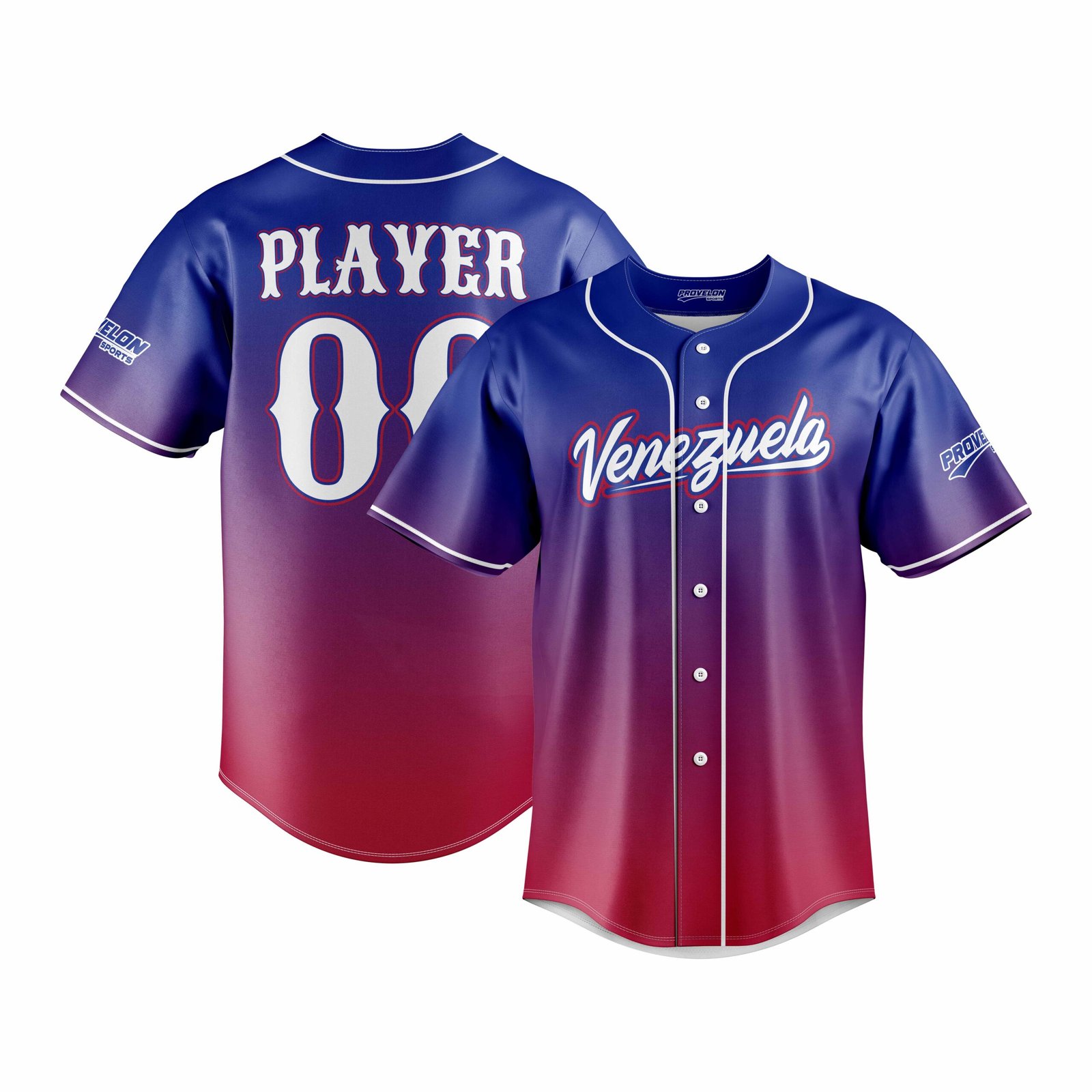 Custom sublimated baseball jersey