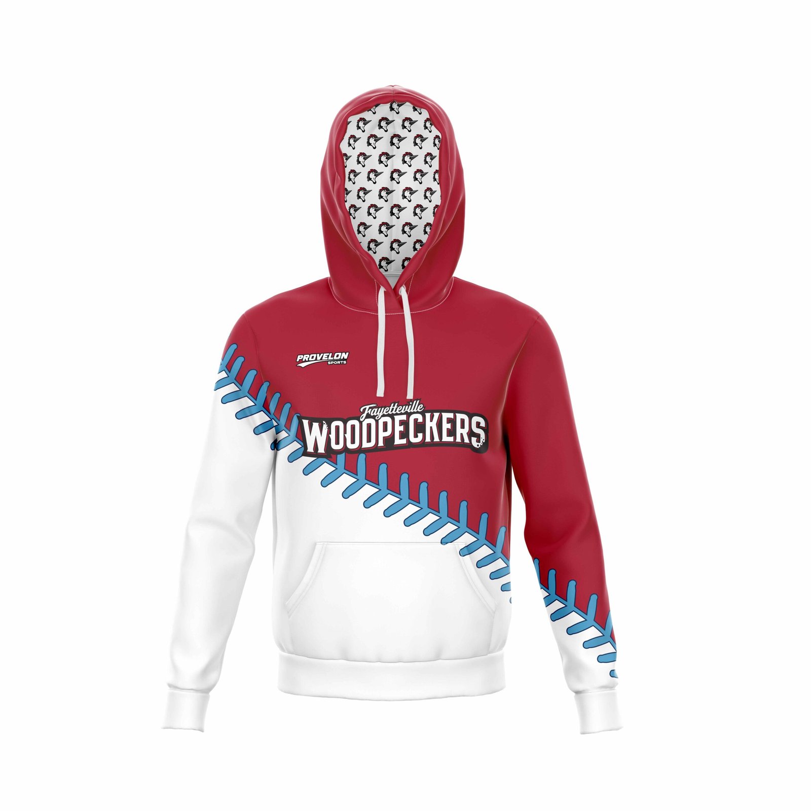 Custom baseball fan hoodie