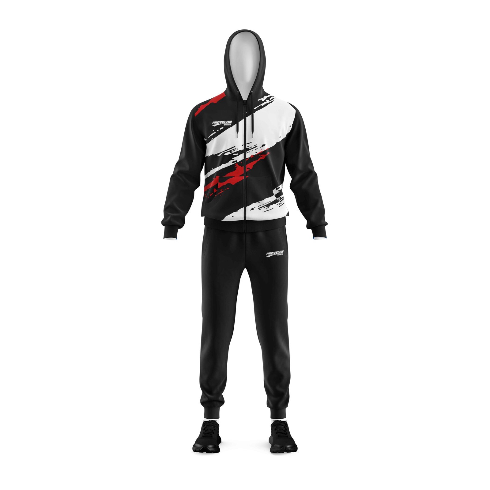 Custom Hooded Soccer Tracksuit