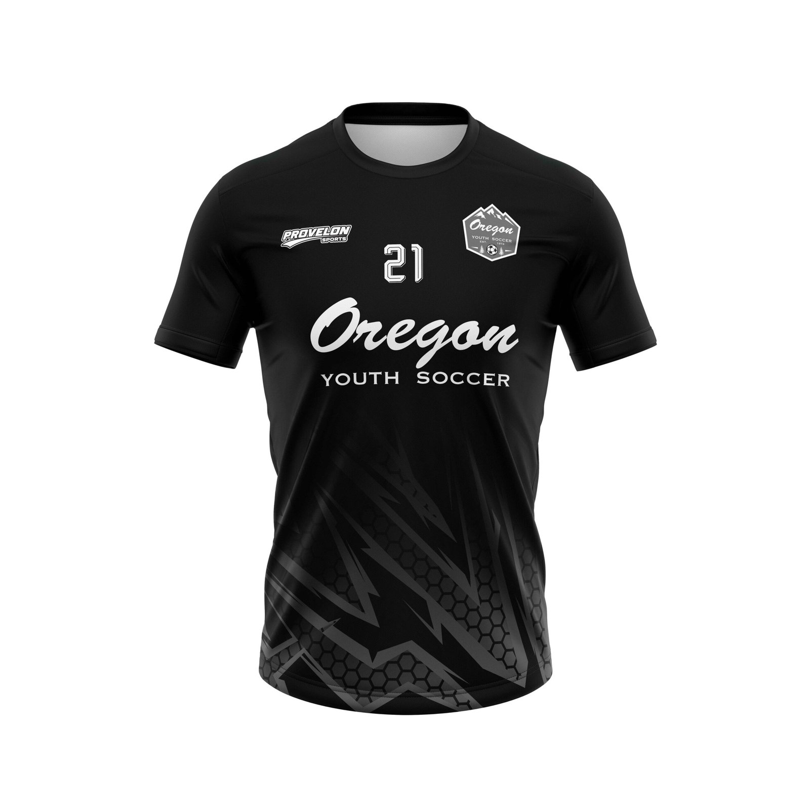 Custom Black Soccer Jersey