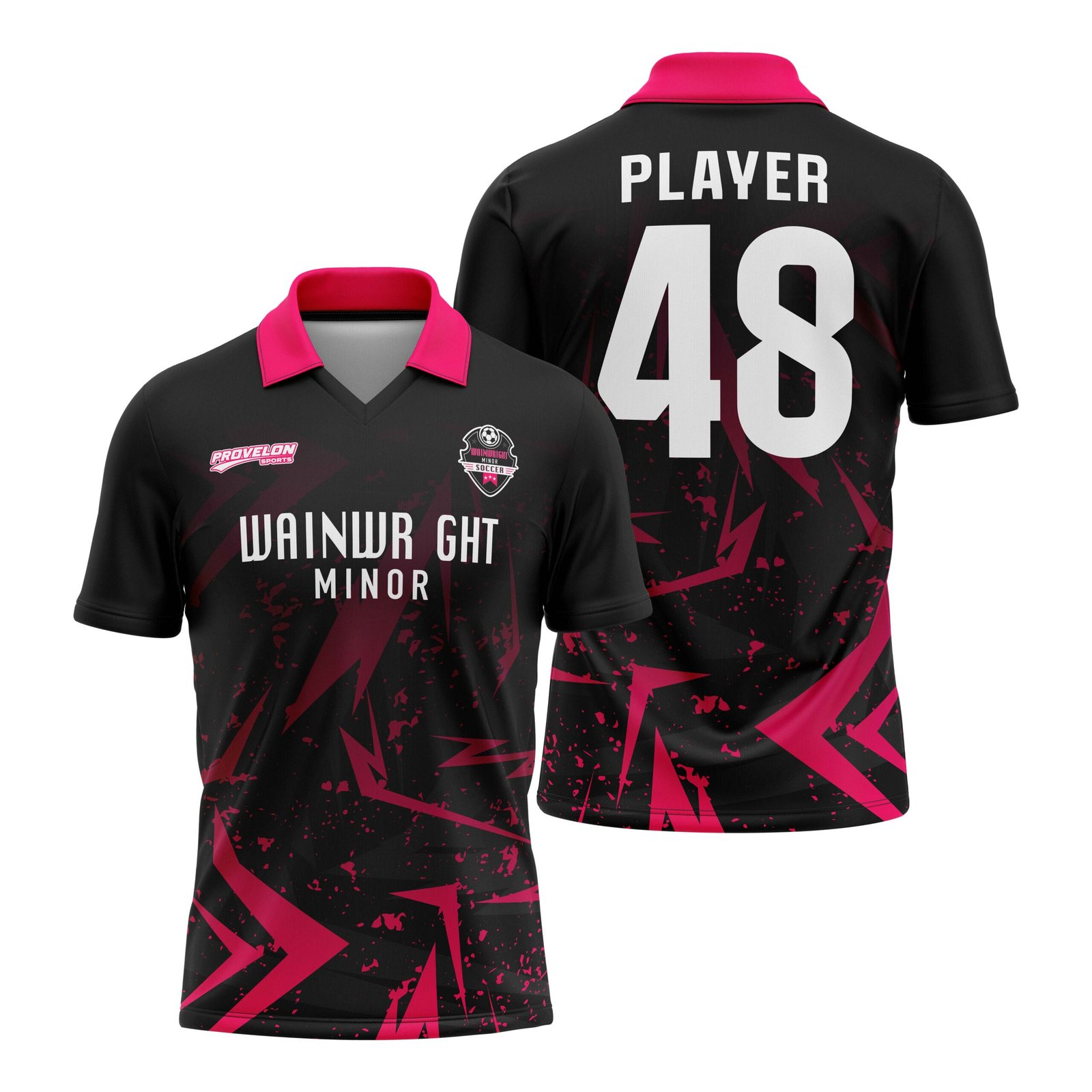 Custom Soccer Polo Jersey