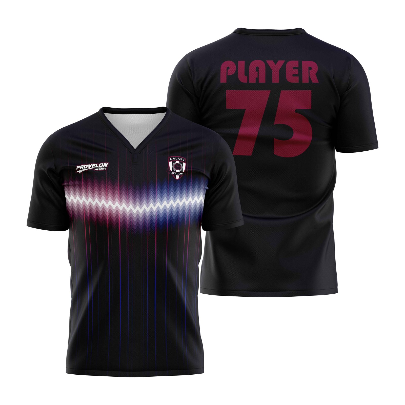 Custom Black Soccer Jersey
